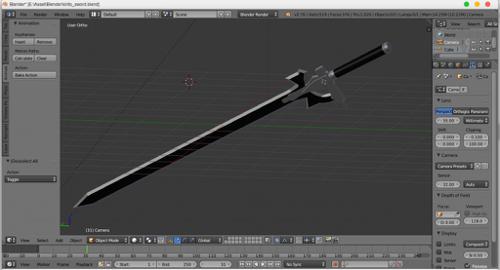 simple elucidator (kirito's sword from SAO) preview image